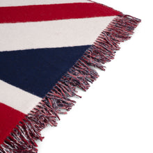 Load image into Gallery viewer, The Wool Company — Union Flag Blanket
